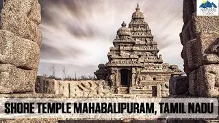Aerial view of Shore temple Mahabalipuram in 2K