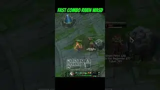 FAST COMBO RIVEN WASD #shorts