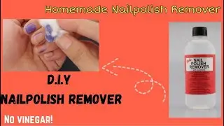 D.I.Y Nailpolish Remover | Homemade Nailpolish Remover without Vinegar | Creative Pritika
