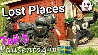 Lost Places 👻 und Himalayan Ausfahrt am Pausentag in Schweden 🇸🇪 Teil 5 #himalayan411 #lostplace