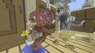 Minecraft Xbox HUNGER GAMES - Tom and Jerry POISON TRICK!
