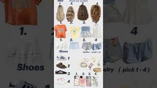 pick your outfit 🤍 #preppy #outfit #ootd #outfitideas #foryou #viralvideo #fyp #shorts