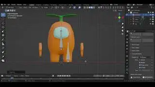 Modeling in Blender: Making Carrot (Among us OC) from TheCartoonKitty. Happy Birthday!