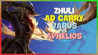 Rank 1 Lucian Zhuli's Challenger Varus: AD CARRY Mechanics & Strategy (Engsub)