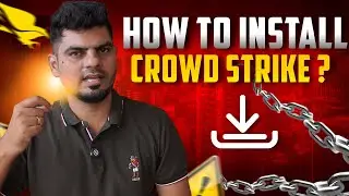 How to Install Crowd strike ? | Falcon Agent | Cyber Voyage | In Tamil