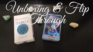 Blue Stone Tarot Unboxing & Review/Flip Through! 🦋