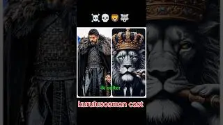 kurulusosman characters ☠️ and animals 🐺🐯🐺 sign #kurulusosman #osman #viral