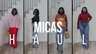МИКАС ПРИМЕРКА НА ПЕРЕВОЗКЕ | ОБЗОР ОДЕЖДЫ MICAS | ВЕСНА 2025 МИКА ШТУКИ