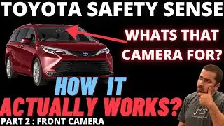 How do Toyota Safety Sense Work Part 2 Front Recognition Camera