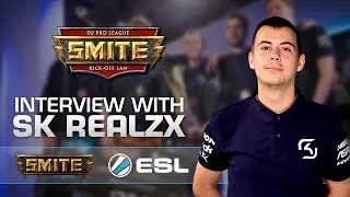 SMITE EU Pro League Kick Off - SK Realzx Interview