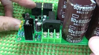 LJM Rectifier Power Supply Board kit. With speaker protective for Amplifier.