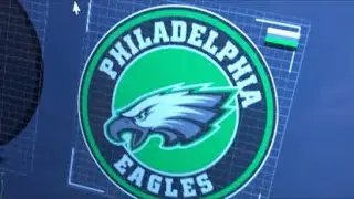Philadelphia Eagles Logo Light Box 3D Printing #live LIVE