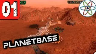 Planetbase  | Venha para Marte voc&ecirc; tamb&eacute;m! Ep 01 - Gameplay PT BR