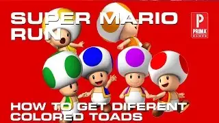 Super Mario Run: Как получить разноцветных жаб