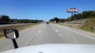 BigRigTravels LIVE! Rolla to Springfield, Missouri Interstate 44 West-Oct. 8, 2017