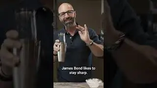 WHY does James Bond prefer it shaken, and not stirred? #shorts