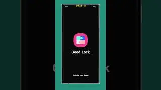 Hide App icon label on Samsung | Good lock - Home up #shorts