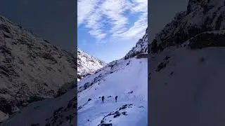 Deosai national park skardu in winter ❤️