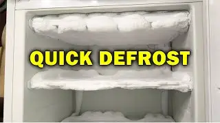 How to Defrost a Freezer, a Fridge ❄ A SIMPLE METHOD!