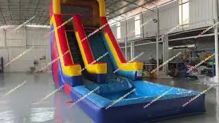 8x3x5.2m Inflatable Slide Adult Size Inflatable Water Slide Pool ,Backyard Inflatable Water Slide