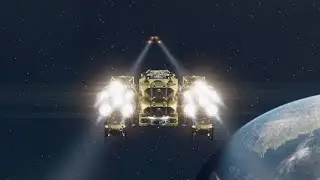 Starfield ship custom build, Yellow Jacket