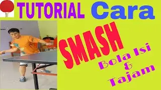 Apakah bola isi bisa dismash?|tutorial cara smash bola isi dan tajam dalam tenis meja