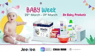 Jeevee Baby Week || UPTO 70% OFF on Baby Products || 25th March - 31st March || Shop now
