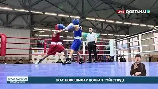 YOUNG BOXERS WEAR GLOVES
