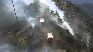 Mt Diablo Fire Time Lapse - September 8, 2013