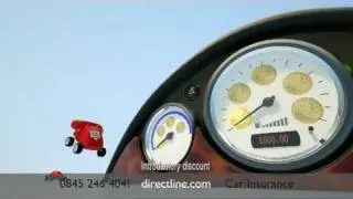 Direct Line Car insurance - New TV advert featuring the voices of Stephen Fry and Paul Merton.