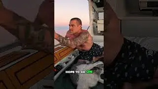 Living Off The Ocean  Epic Boat Camping & Lobster Hunting! #shorts #fyp #reels #viral #adventure