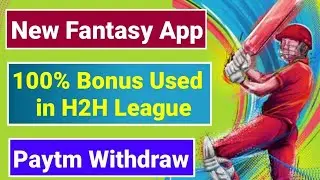 Go Khiladi | New Fantasy App | Free Entry | 100% Bonus Used In H2H | Low Commission | Priyanshu