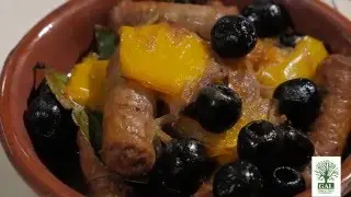 Le eccellenze della Terra dei Trulli e di Barsento: Zampina cotta in umido con peperoni e olive nere