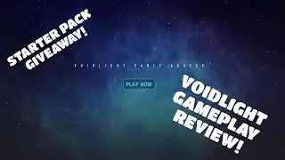 Voidlight NFT Game | Gameplay Review | NFT Pack Giveaway | Wax Blockchain Games | Play to Earn