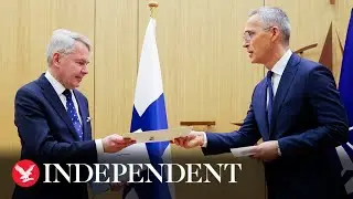 Finland joins Nato as war in Ukraine continues