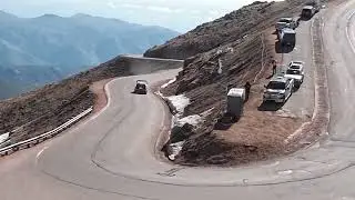 Ford Performance SuperVan 4 STARD 2023 Pikes Peak race Romain Dumas piloted electric 1400hp
