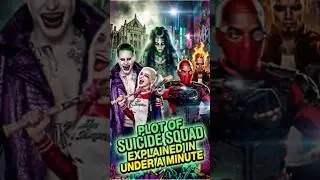 Suicide Squad (2017) Explained in 1 Minute | Full Movie Plot Summary