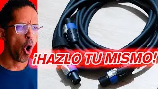 C&oacute;mo Hacer Cables SpeakON para Conectar Altavoces y Amplificadores  Paso a Paso #dj