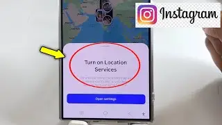 Fix instagram Maps | Turn on Location Services Problem Solved