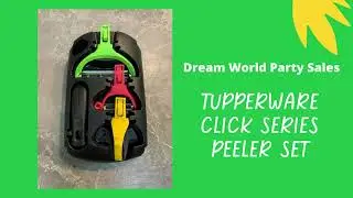 Tupperware click series Peeler Set