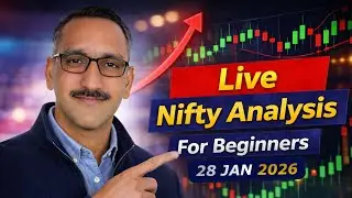 Live | NIFTY 50 &bull; BANKNIFTY &bull; SENSEX | Candlestick Secrets | For Learning Analysis | 28 Jan 2026.