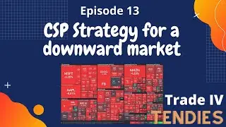 Ep 13: MARKET BLOODBATH! CSP Strategy for a downward market - TradeIV Tendies