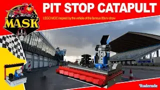 LEGO MOC - MASK's Pit Stop Catapult