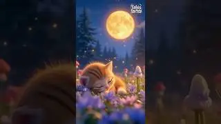 Tiny Kitten&rsquo;s First Blink | Magical Fairy Tale for Kids #kitten #fairytales  #story#bedtimestories