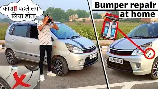 Car Bumper Repair 🤩 | Bumper Fasteners Install In Zen Estilo💥 | Quick Release Bumper Clip🔥