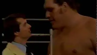 Andre the Giant / Valiant Brothers & Lou Albano / Bruno Sammartino Baltimore promos - 8/4/1979