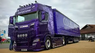 Scania V8 - Coles & Sons - MEXICANO - V8 Sound/Interior View