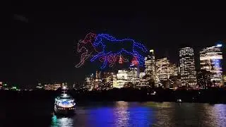 Drone Sky Shows - The Everest Turf Race 2022 - Sydney NSW