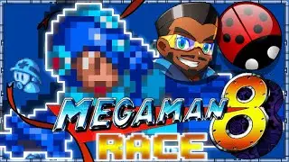 MegaMan 8 Race! : Who's the Fastest Blue Bomber? @TheSqueakerNerd