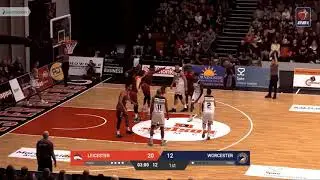 Leicester Riders vs Worcester Wolves BBL Cup Semi Final 2nd Leg 03.01.20 Full Match